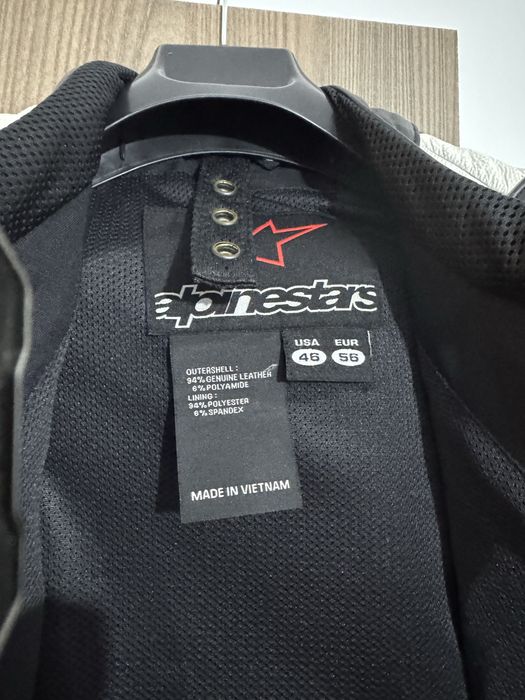 Geaca piele Alpinestars marime 56