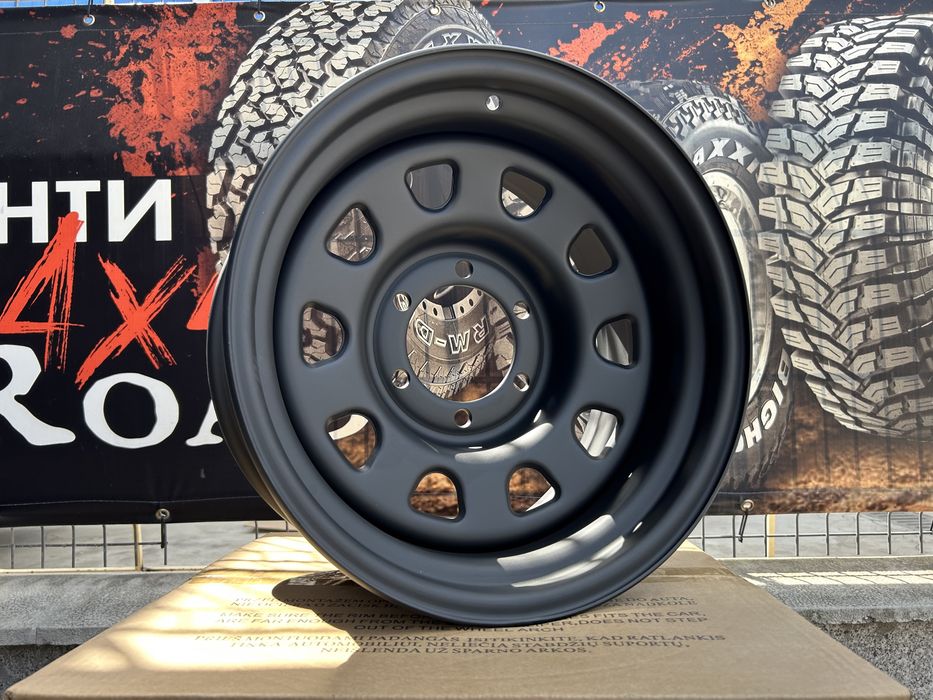 16" 6х139.7 Минусови Стоманени Джанти 4х4 Toyota Nissan Mitsubishi