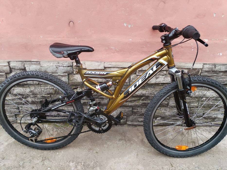 Bicicleta copii roti 24 Full suspensie cadru aluminiu