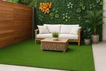 Covor iarba artificiala tip Gazon aspect natural de iarba 1x3m 2,5cm