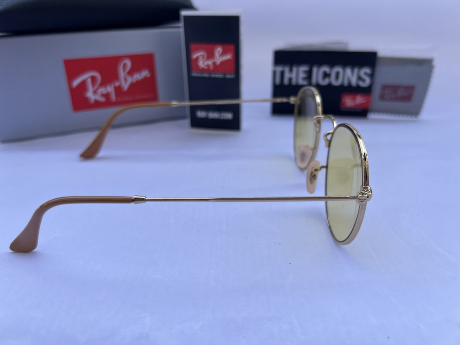 Ochelari de soare Ray Ban 3447 Round Metal Evolve Noi