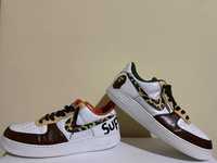 Air Force 1 low Supreme & Bape Custom