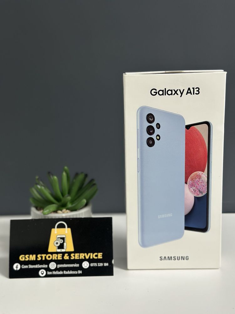 Samsung Galaxy A13 Blue 32Gb Nou Sigilat Garantie Gsm Store&Service