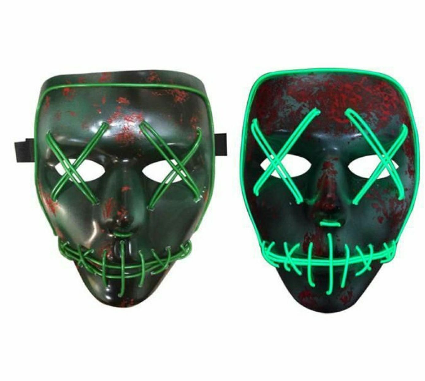 Светещи маски за Хелоуин Halloween Hellowen