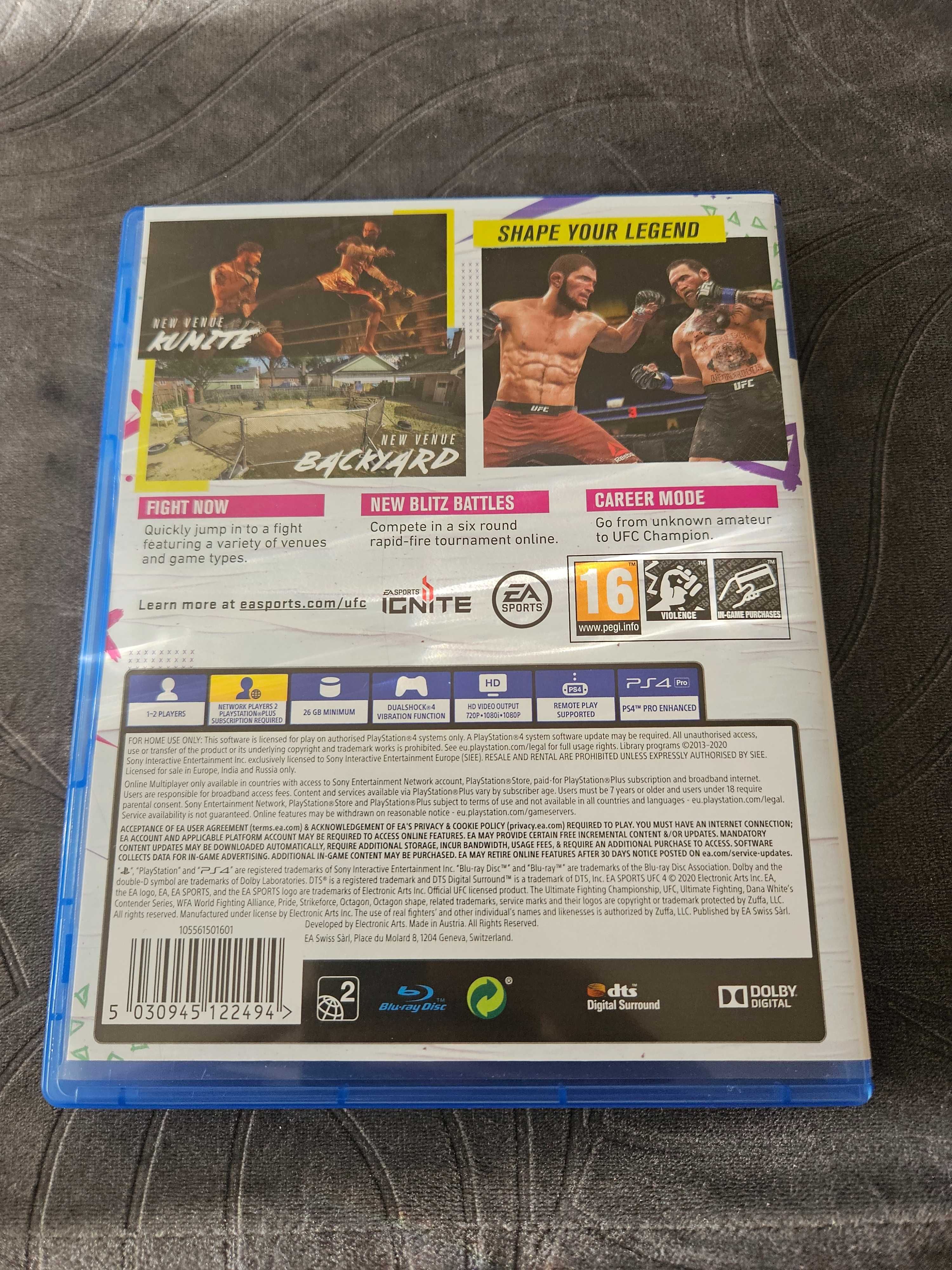 Ufc 4 за Playstation 4