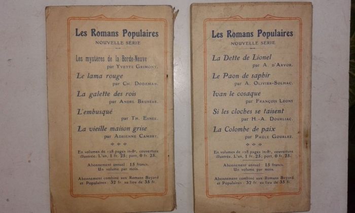 Антикварни френски списания "la Fleur de Cesaree"