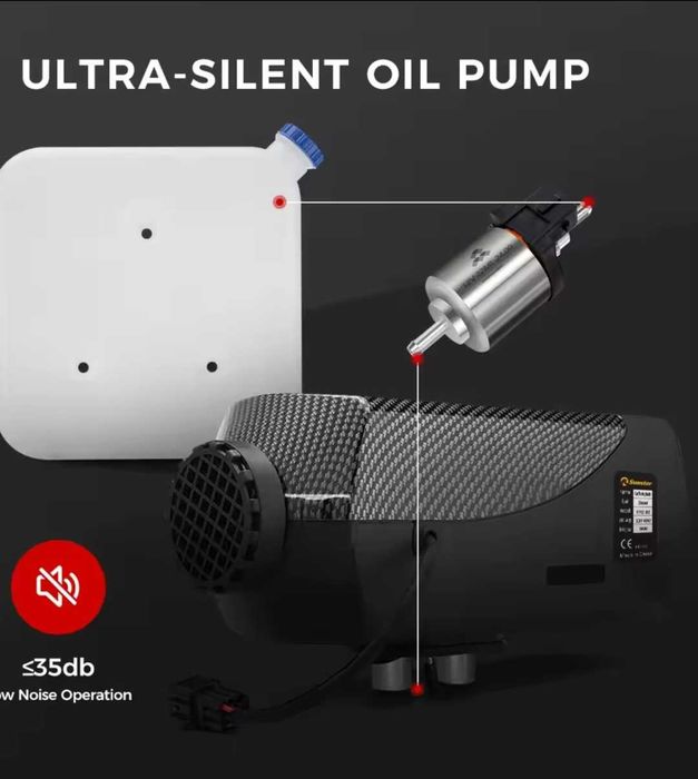 Pompa motorina silențioasă 12V sirocou 5kw -8 KW 22 ml webasto vevor