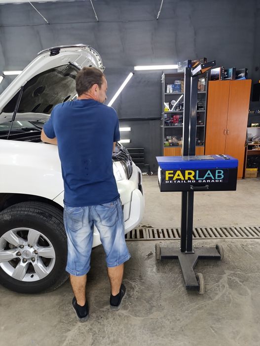 Регулировка света  фар на стенде по госту