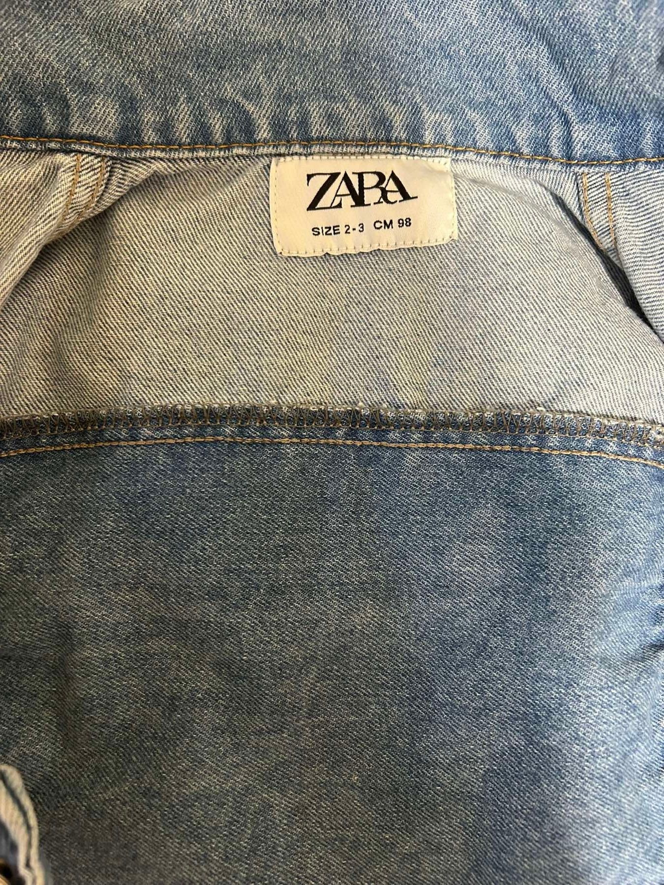 Детско дънково яке Zara