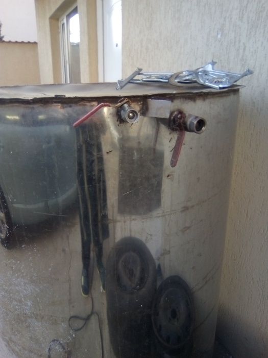 vas recipient butoi haba inox alimentar