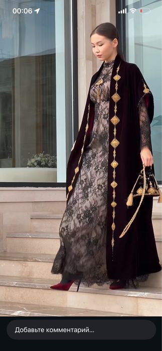 Бешпент Нуршах, ручная вышивка