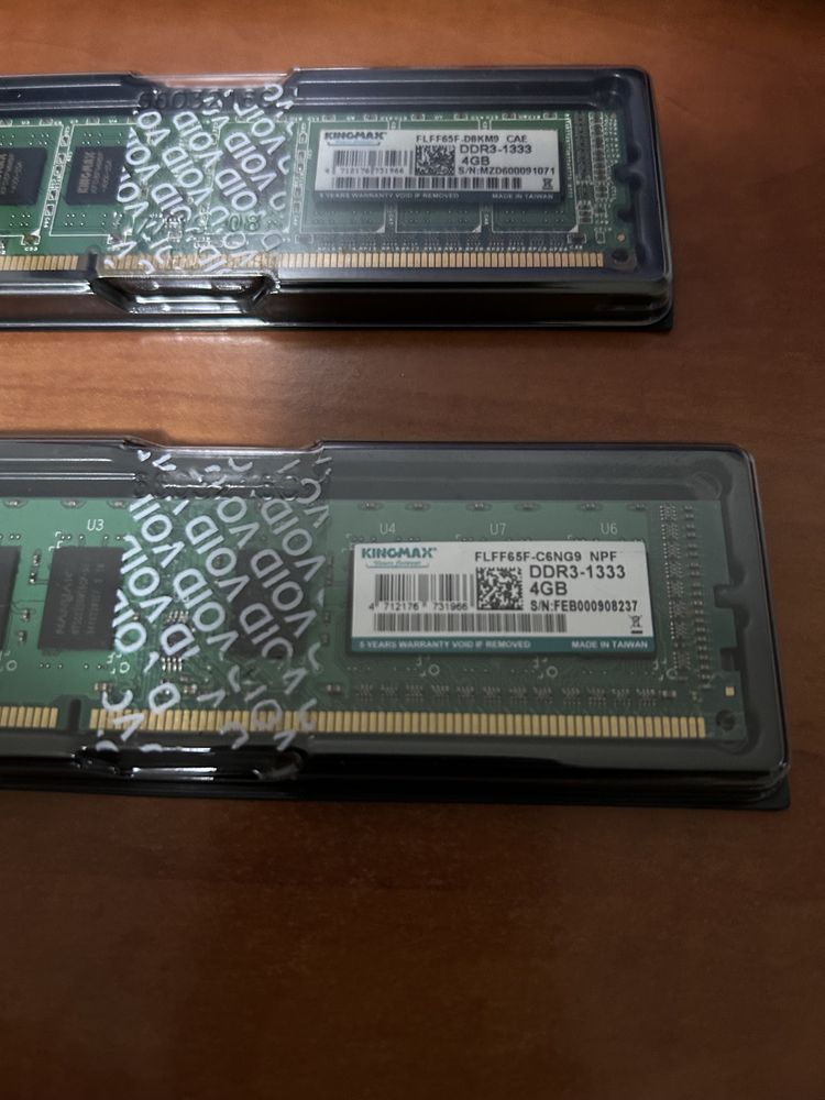 Vand ram DDR3  4+4 gb