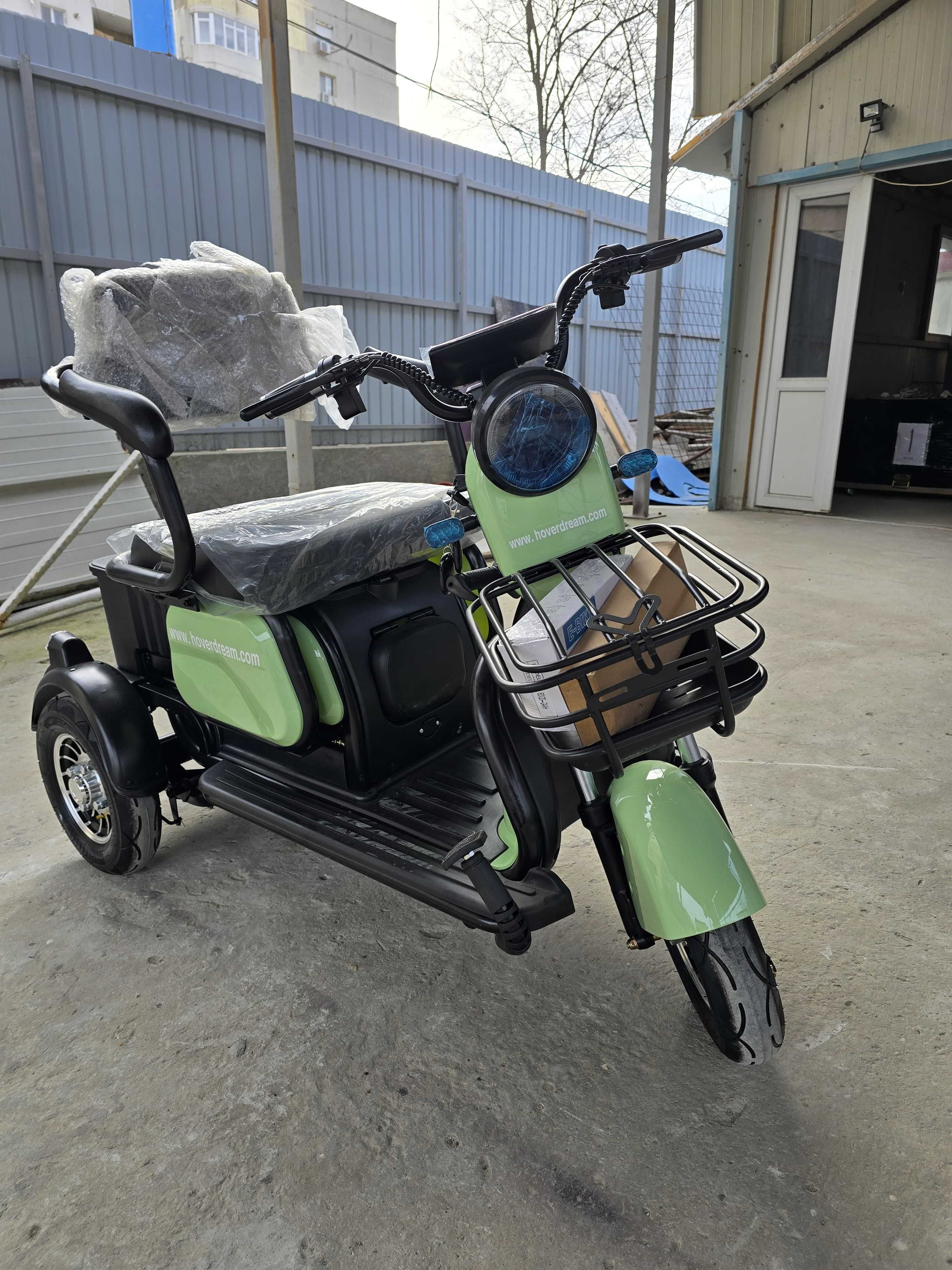 Tricicleta electrica batrani / adulti FARA PERMIS, -30% livrare acasa