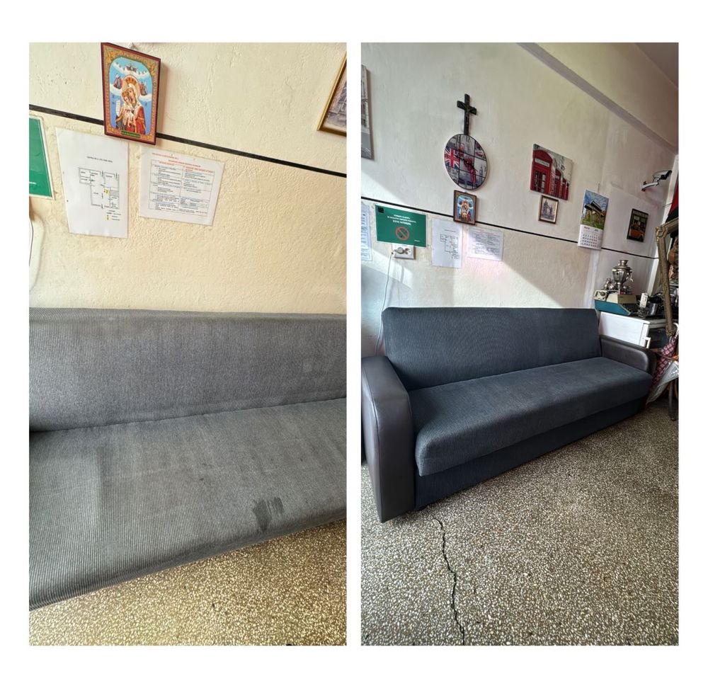 Servicii curatare dezinfectare ABUR canapele si tapiterie la Domiciliu