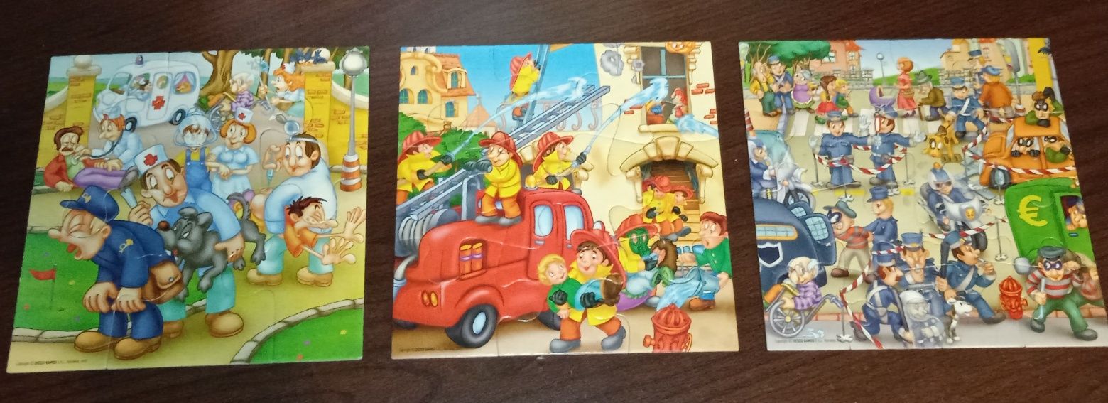 Puzzle 2 - 104 piese, Trefl, D-toys, Noriel