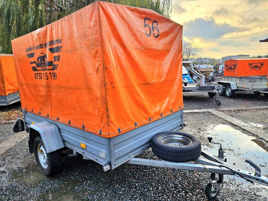 remorca 750 Rydwan remorci cu 1 sau 2 axe