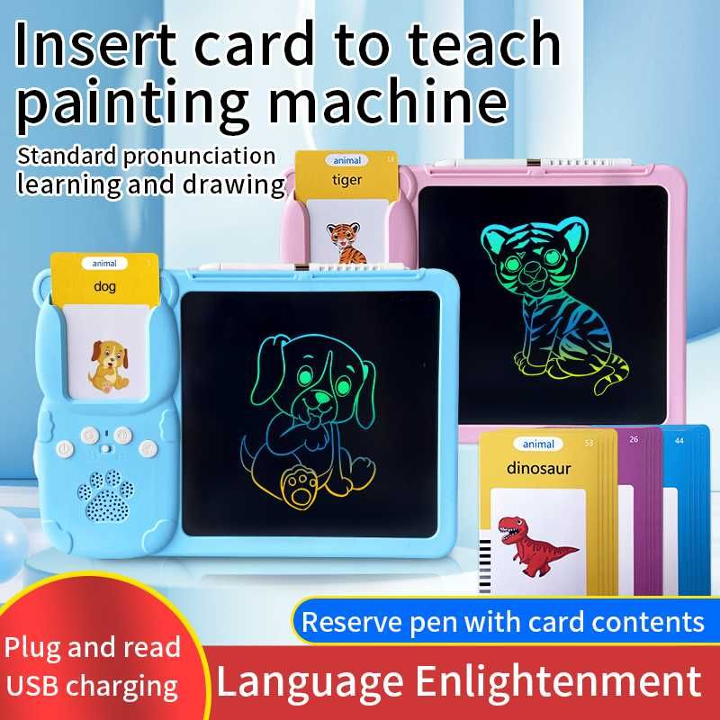 Tableta LCD2in1 pentru copii interactiva si educationala limba engleza