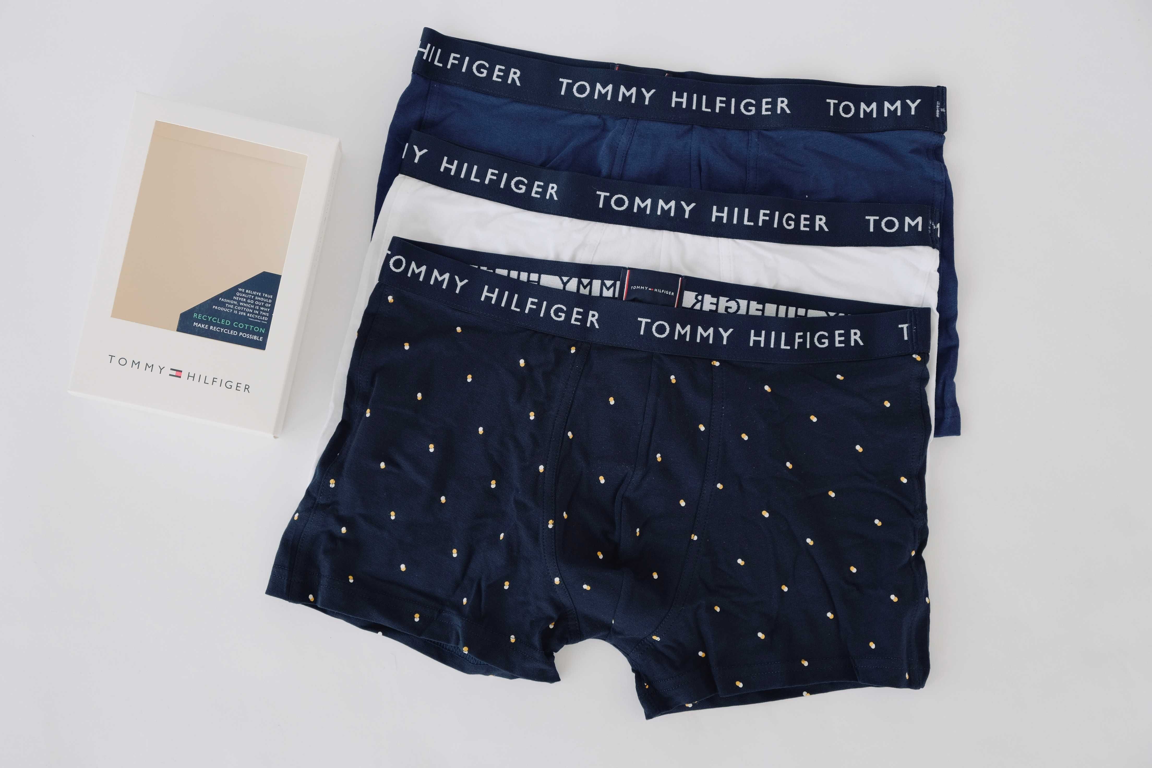 ПРОМО Tommy Hilfiger-M,L,XL/XXL-3 бр.Оригинални мъжки черни боксери