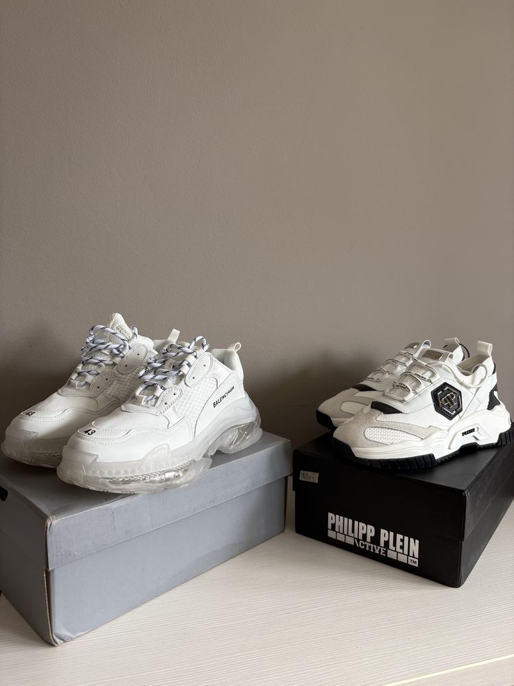 Balenciaga Triple S , Philipp Plein Predator