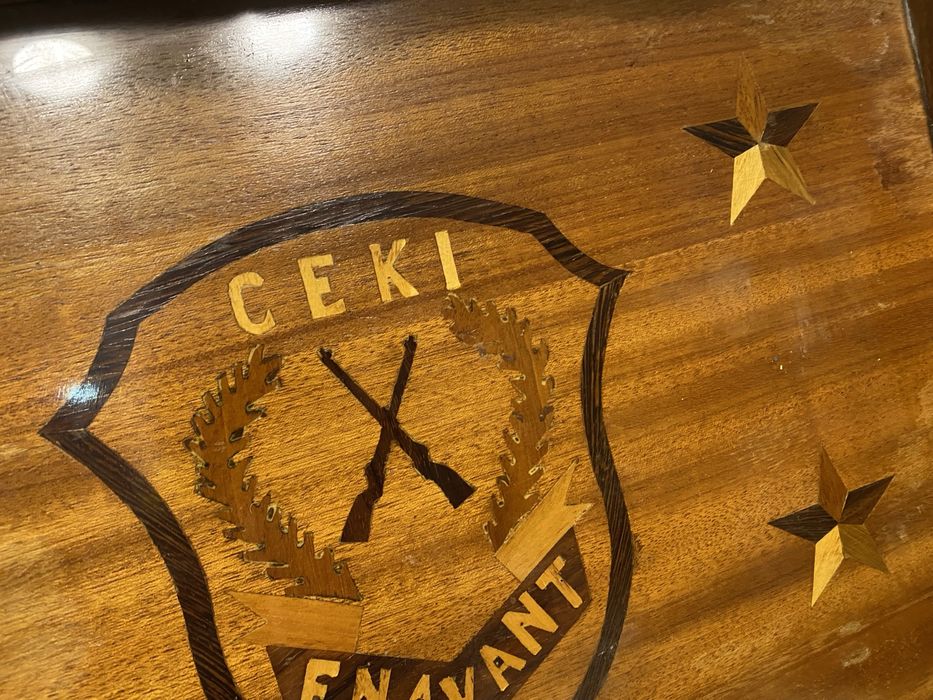 Френски ловен поднос от дъб