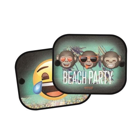 Parasolar auto lateral Emoji, 44x36cm, 1 buc