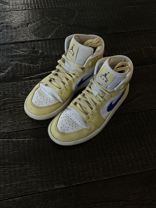Jordan 1 Mid "Lemon Wash"