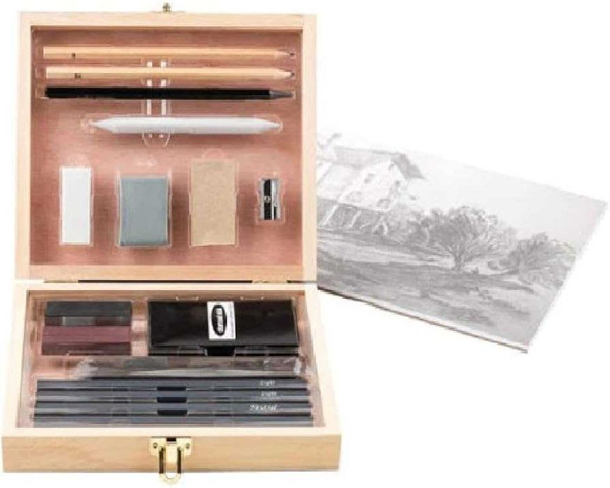 Sketching and Drawing Set - Crelando. Set de 26 de piese