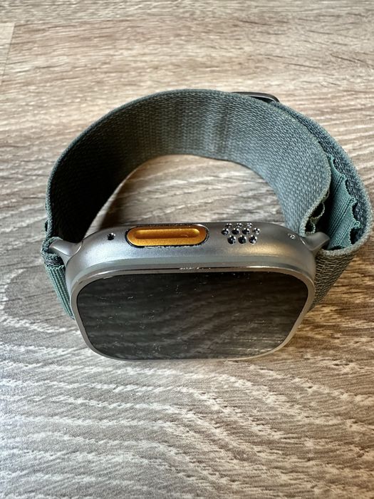 Apple Watch Ultra 1 Titanium Alpine green loop M
