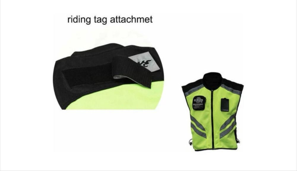 Vesta reflectorizanta moto