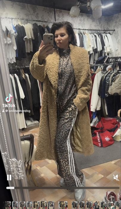 Дамско палто дълго