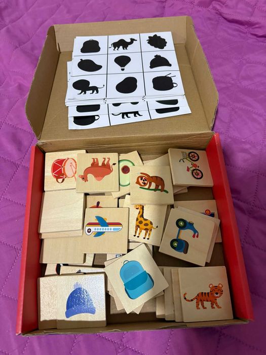 Joc educativ pentru copii – Find the Shadow, Matched Images