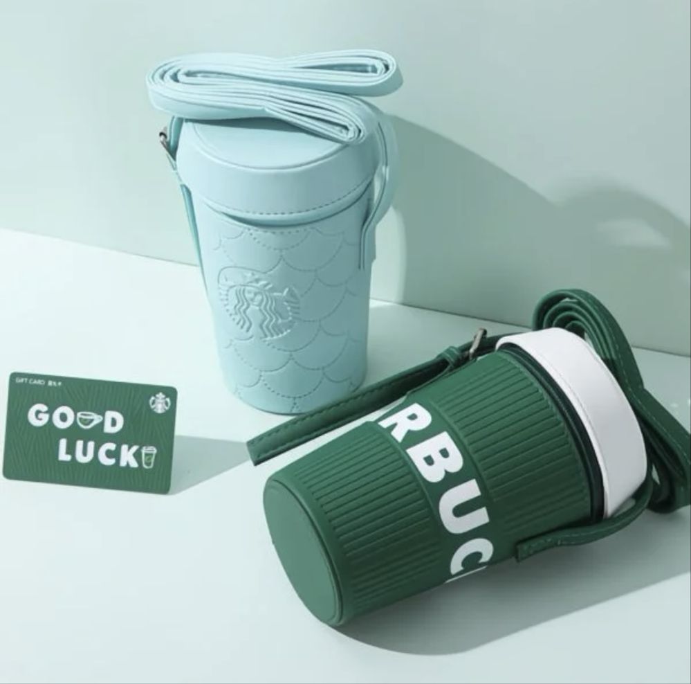 Мини сумки. Starbucks.