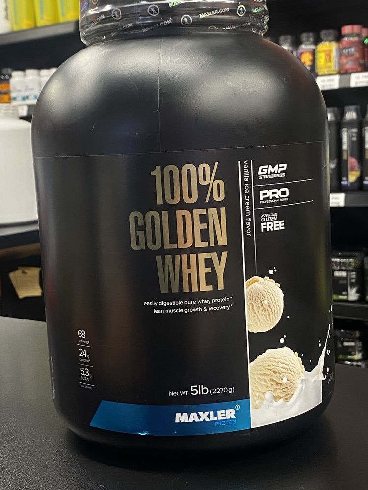 Вэй протеин, whey potein gold standart, бұлшықет косуға арнулған.Масса