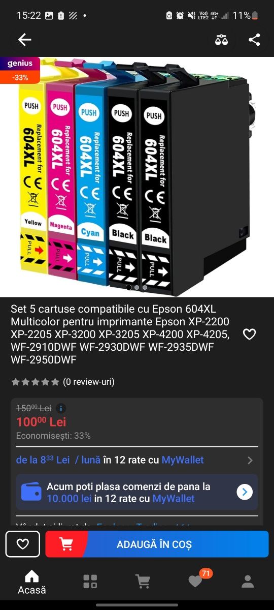 imprimanta epson xp-2200