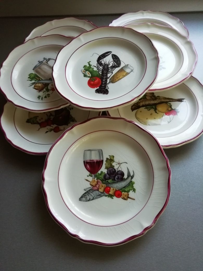 Farfurii desert set 8 bucati
