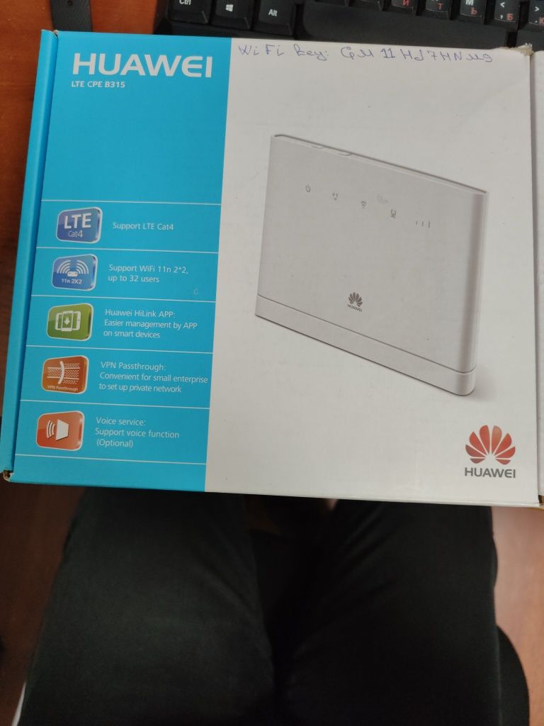 Router 4GLTE CPE  Huawei B315s-608