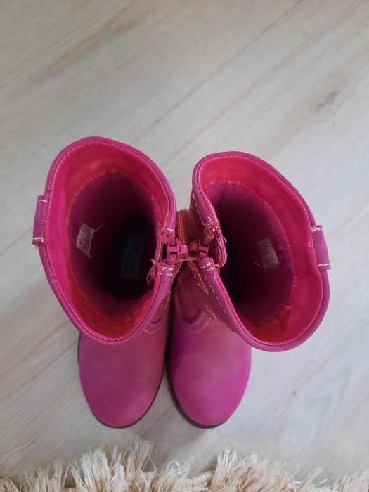 Естествена кожа ботушки 25 номер