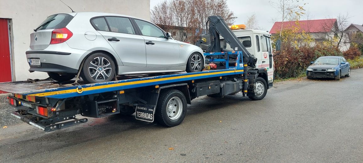 Tractari auto, utilaje,24/7 ridicari cu macaraua
