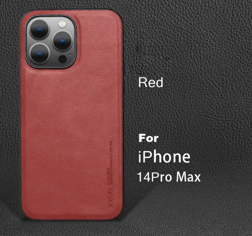 Iphone 14 PRO MAX PLUS Husa X Level Piele Anti Zgariere Ultra Slim