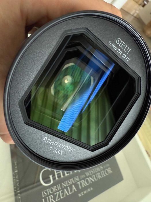 Obiectiv Cinema Sirui 24mm f/2.8 ANAMORFIC | Sony E-Mount