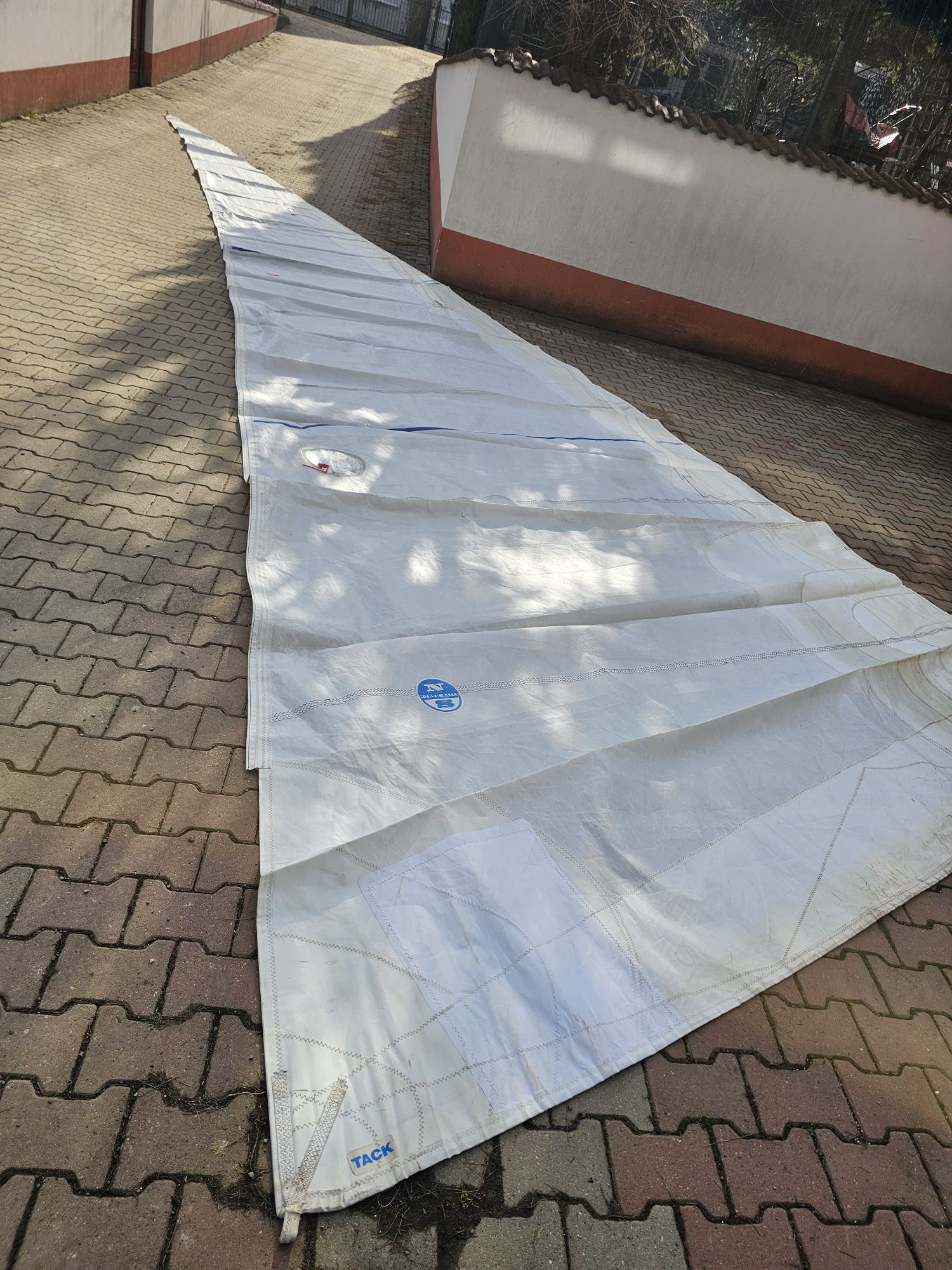 Pânză velier 13 m lungime 3, 35 baza de jos.