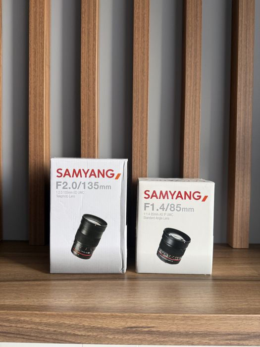Obiective Samyang F2.0/135MM - F1.4/85MM - Noi