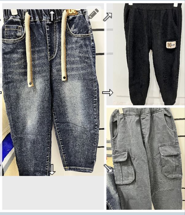 Детские брюки на рост 110-130