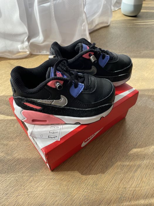22 / 12 cm Leather Air Max 90 baby