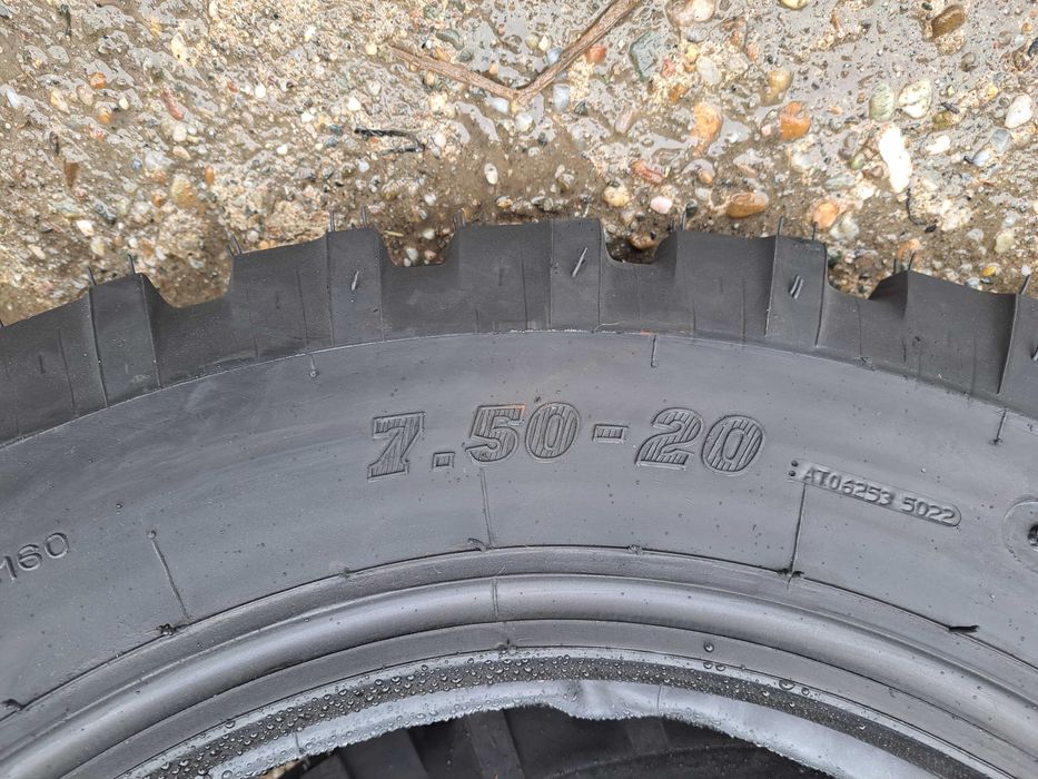 Anvelope noi marca ATF 7.50-20 cu 10PR cauciucuri TRACTOR U650