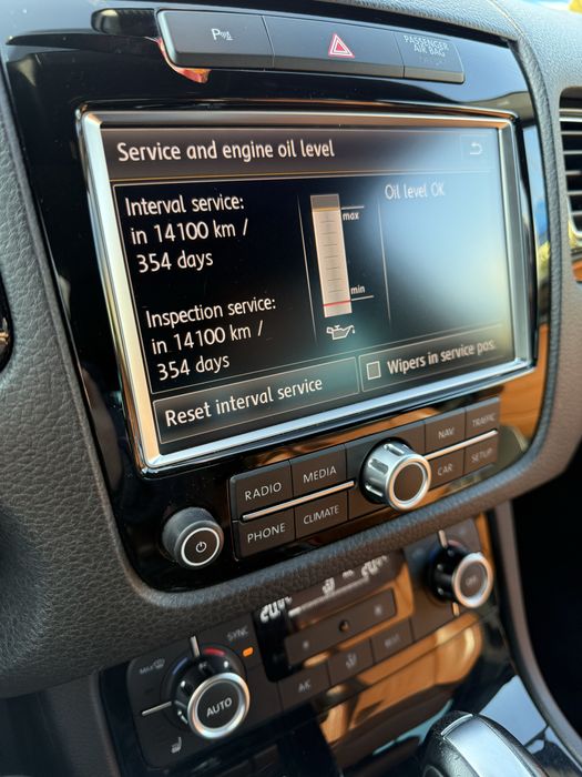 Volkswagen Touareg X - 2014 - Istoric service