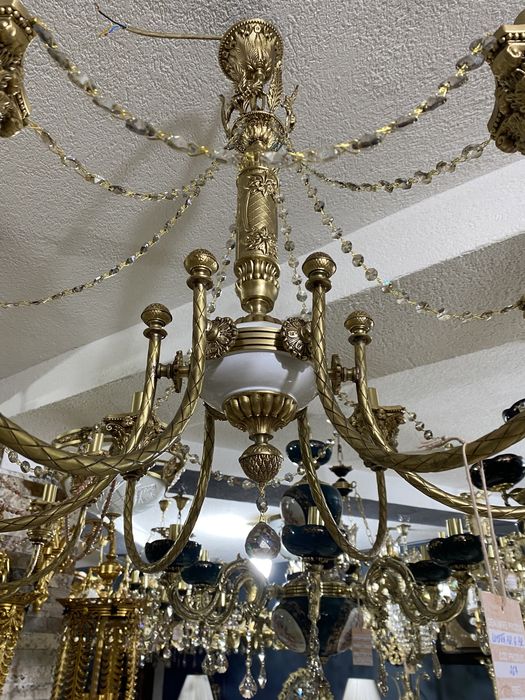 Candelabru/lustra/bronz masiv