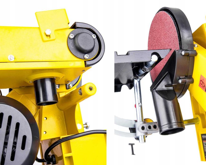 Polizor slefuitor banc masa 650W cu curea banda disc abraziv (KD5296)