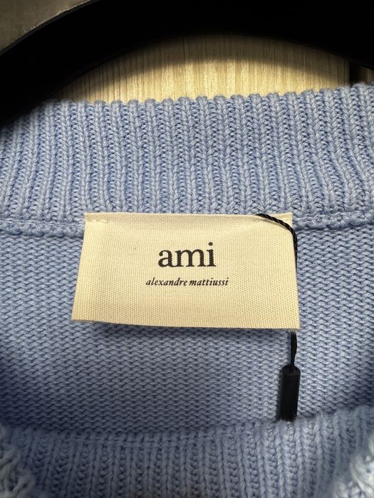 Pulover Ami Albastru Deschis (Sweater)