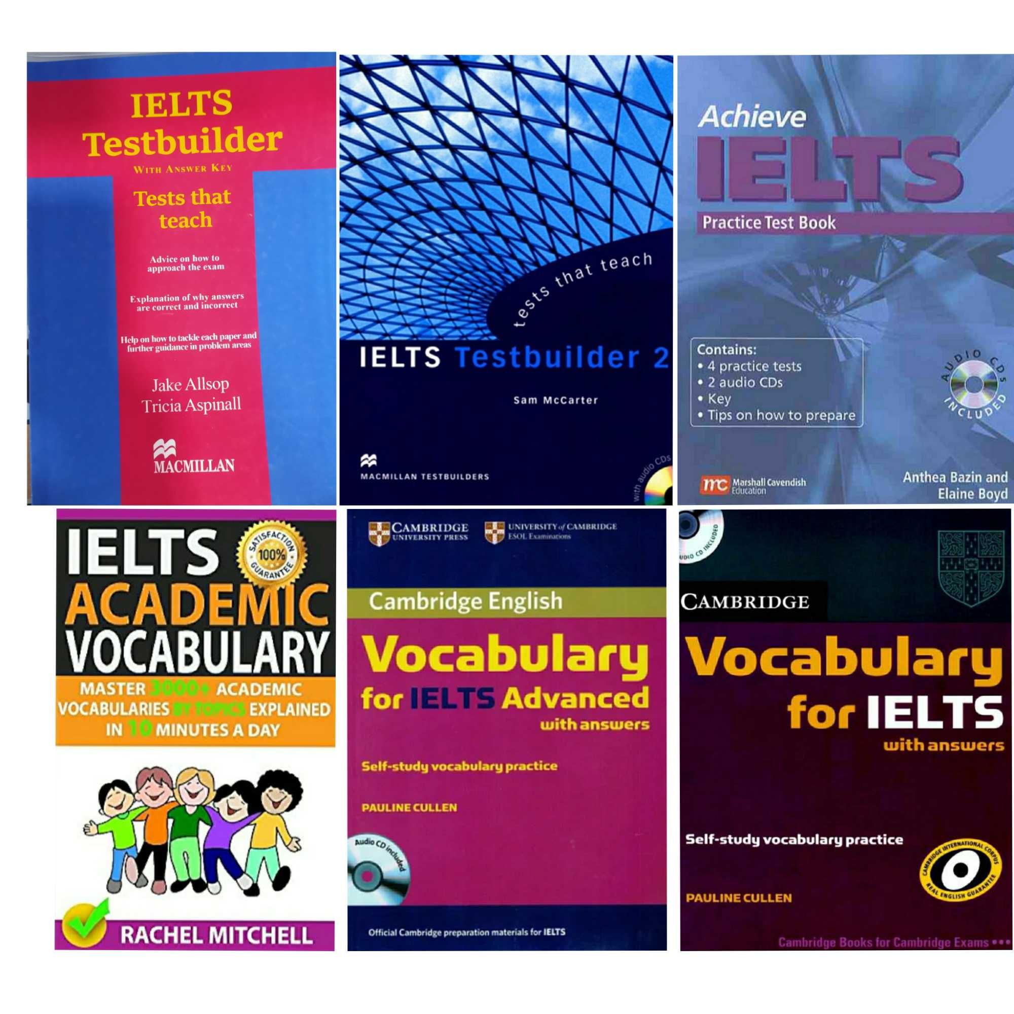 Ielts Academic vocabulary. Ielts Testbuilder. Achieve Ielts Practice